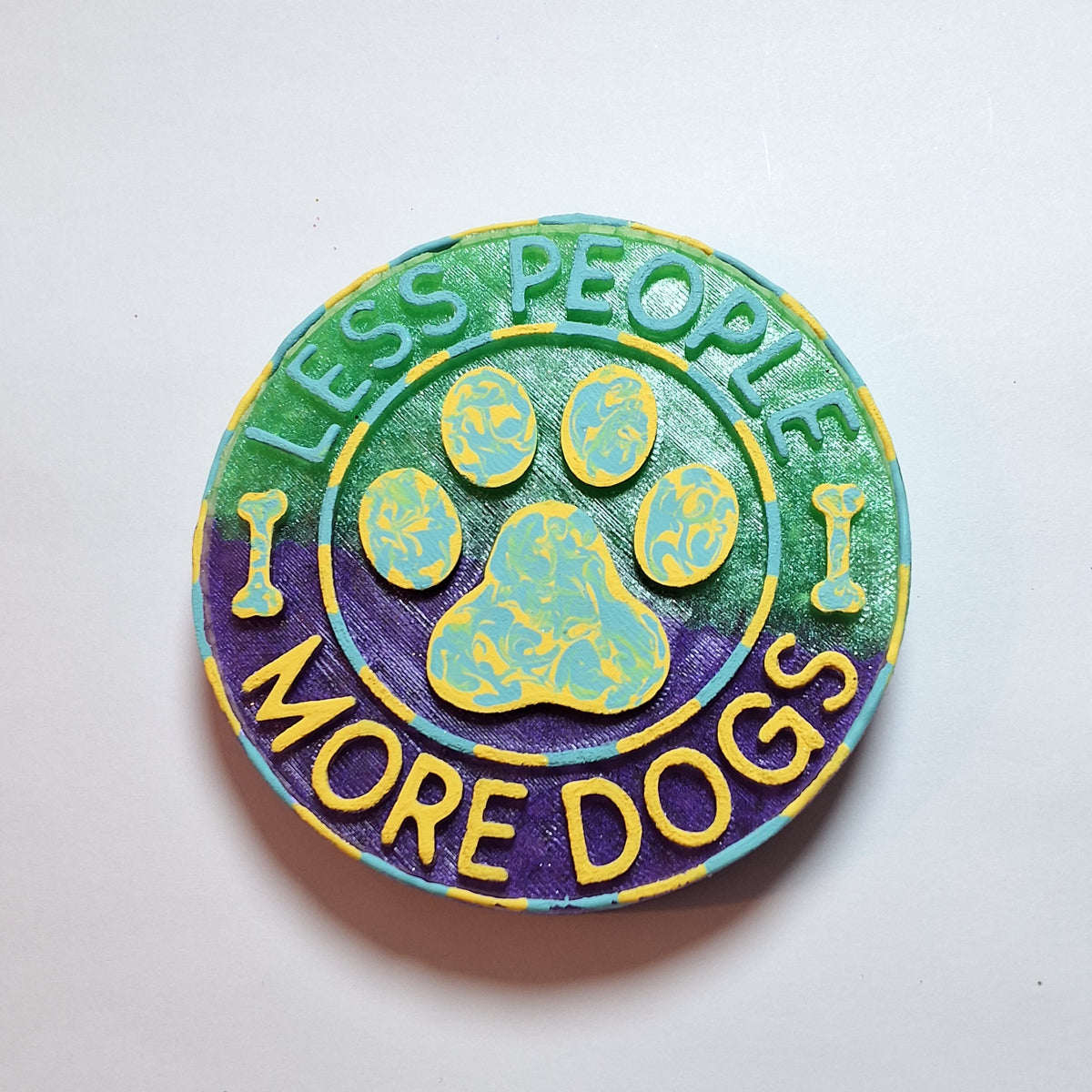 More dogs Less People