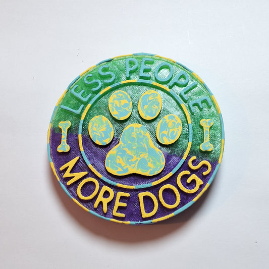 More dogs Less People