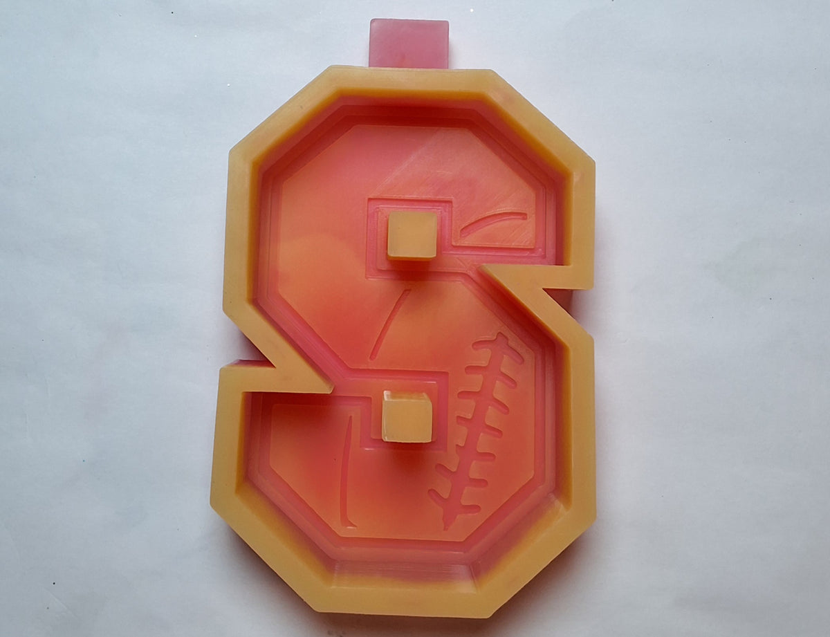 "S" initial football